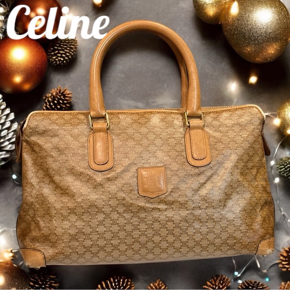 Celine Macadam Top Handle Vintage Bag. EUC. - Picture 3 of 15